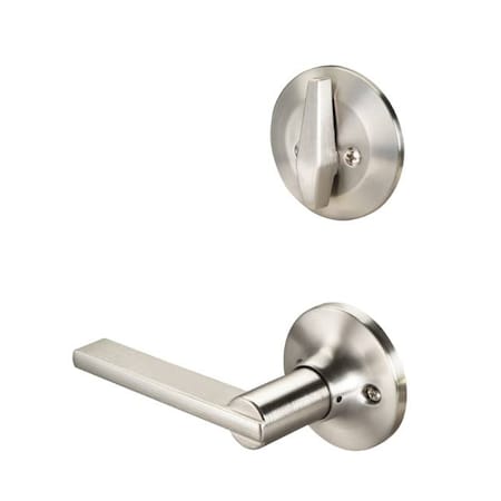 Yale Active Interior Handleset Trim Seabrook Lever Round Rose Satin Nickel SBSCIP15
